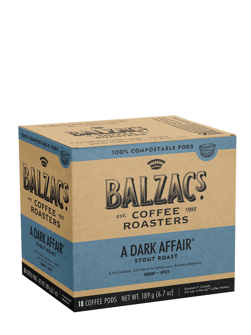 Balzac's Dark Affair Eco K-Cups 18CT