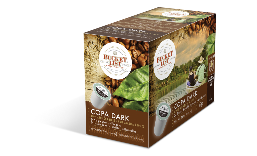 Bucket List Coffee Copa Dark K Cups 24 ct