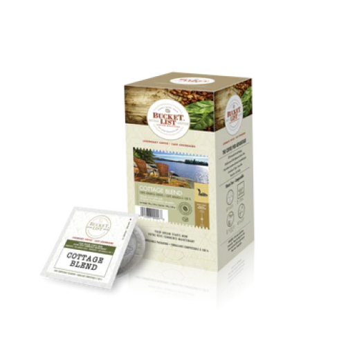 Bucket List Cottage Blend Soft Pods 18 CT