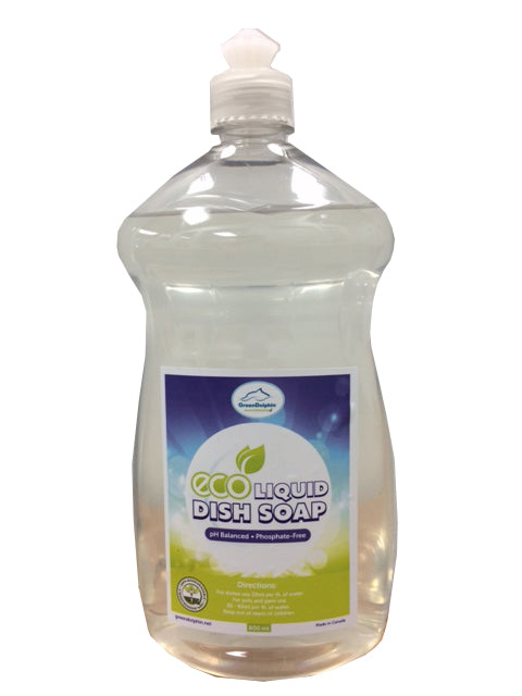Green Dolphin Eco Dish Soap 800ml Bottle