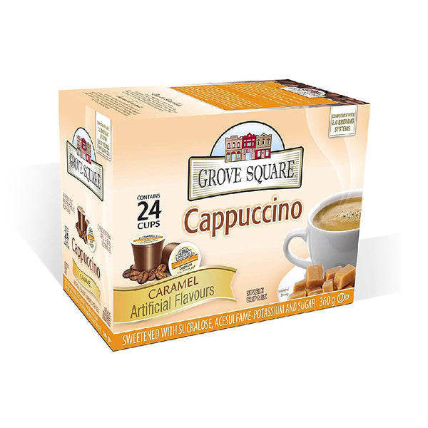 Grove Square Caramel Cappuccino Pods 24CT
