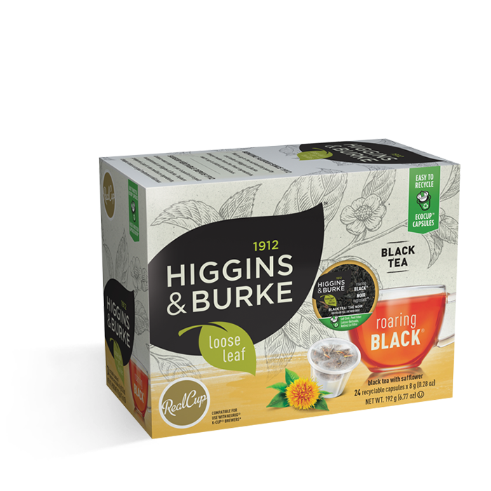 Higgins & Burke Loose Leaf Roaring Black 24CT