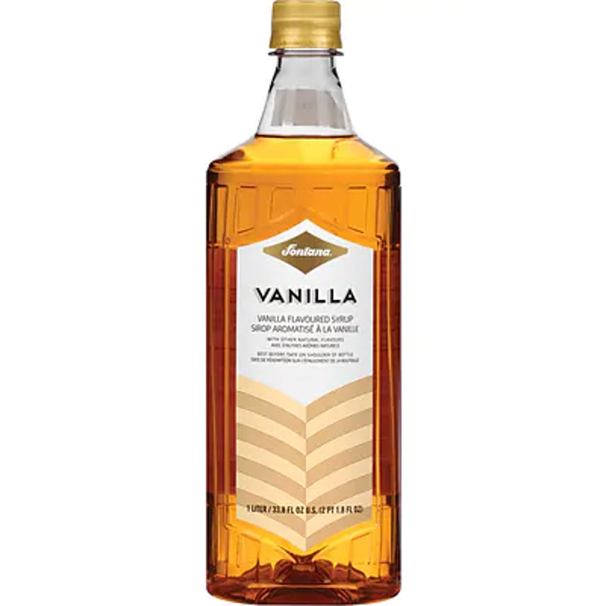 Starbucks Fontana Vanilla Syrup 1L / 33.8 FL OZ.