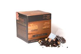 Tea Squared Roasted Apple Chai Pyramid Tea Bags 12ct