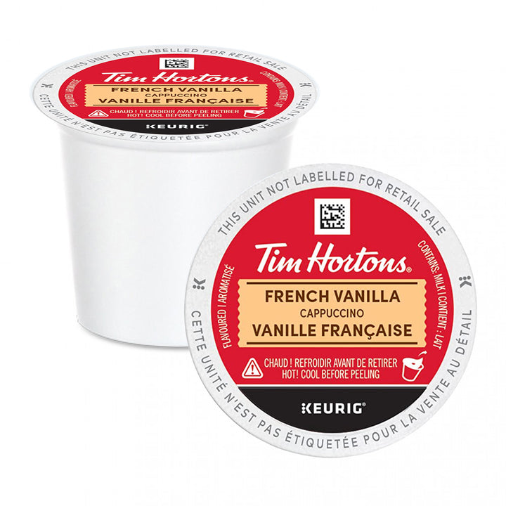 Tim Hortons French Vanilla Cappuccino K Cups 24 CT