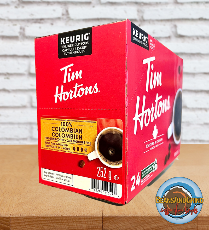 Tim Hortons 100% Colombian K Cups 24 CT