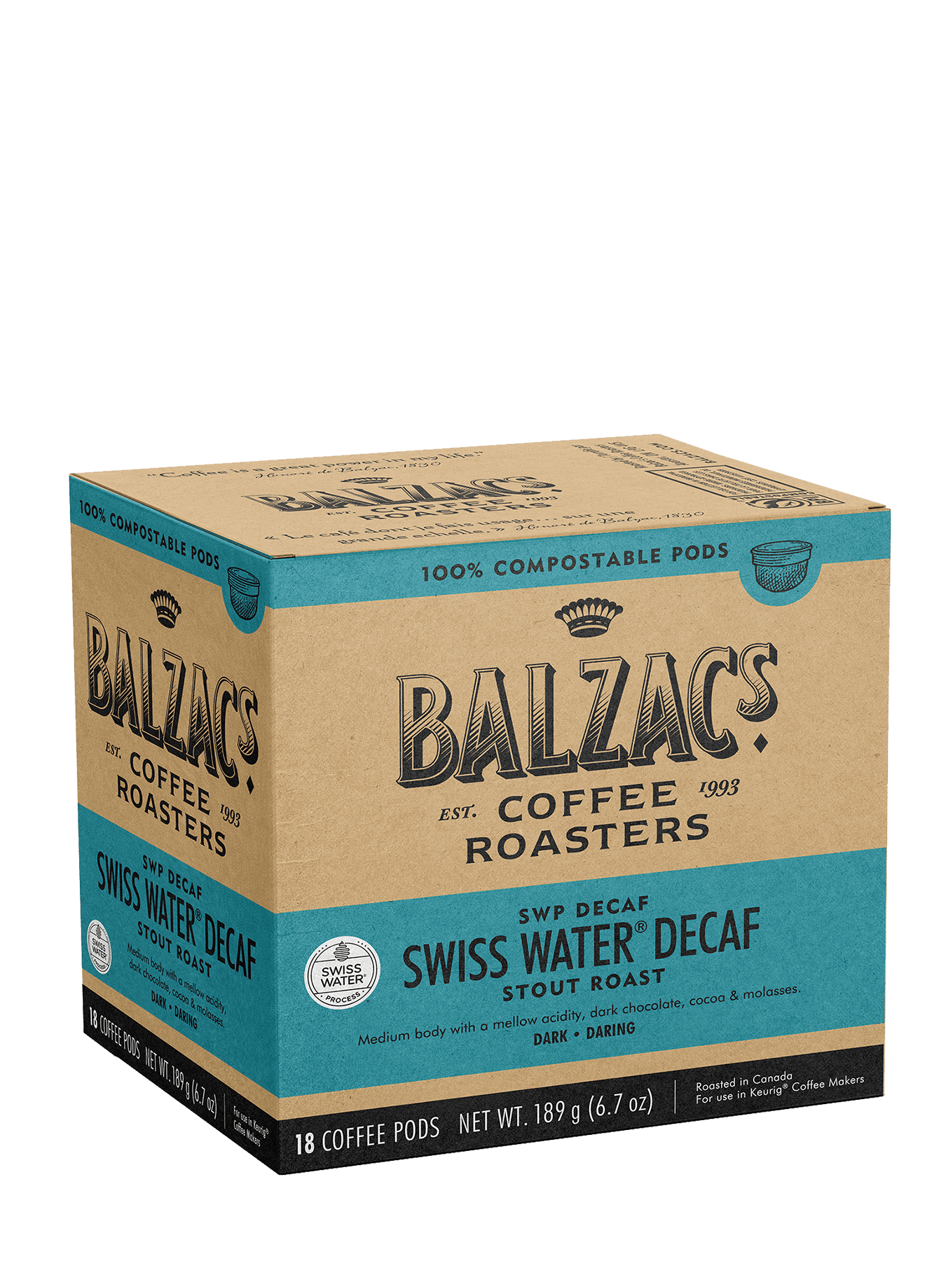 Swiss water sales decaf k cups