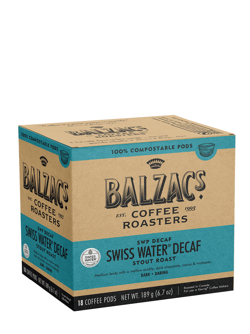 Balzac's Swiss Water Decaf Eco K-Cups 18CT