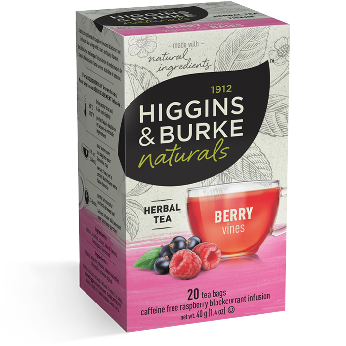 Higgins & Burke Berry Vines Herbal Tea 20's