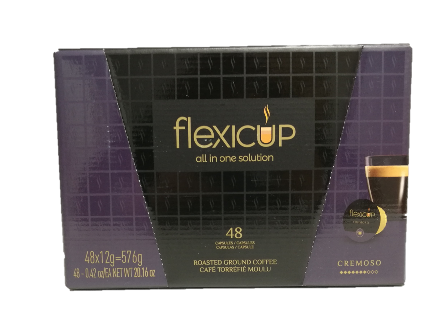 Flexicup Espresso Cremoso Capsules 48CT