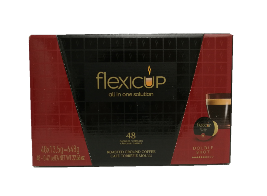 Flexicup Espresso Double Shot Capsules 48CT