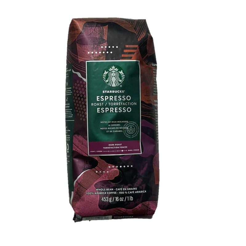 Starbucks Espresso Whole Bean 1lb