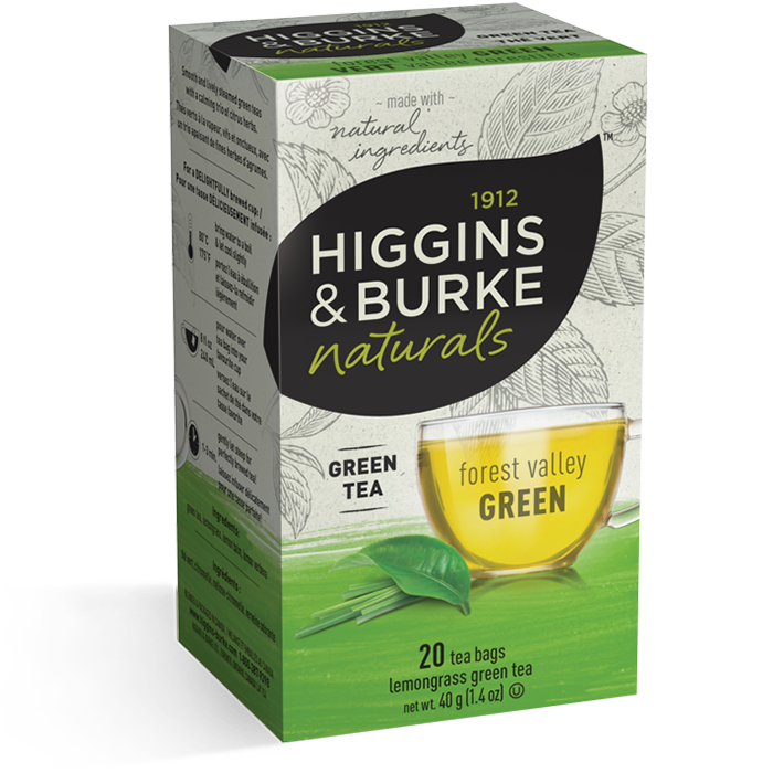 Higgins & Burke Forest Valley Green Tea 20's