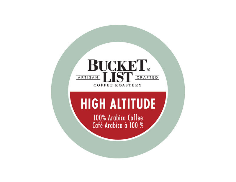 Bucket List Coffee High Altitude K Cups 24 ct