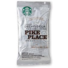 Starbucks Pike Place Decaf Ground Portion Packs 18 X 2.5 OZ