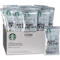 Starbucks Pike Place Ground Portion Packs 18 X 2.5 OZ