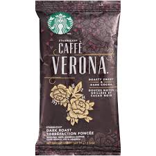 Starbucks Caffé Verona Ground Portion Packs 18 X 2.5 OZ