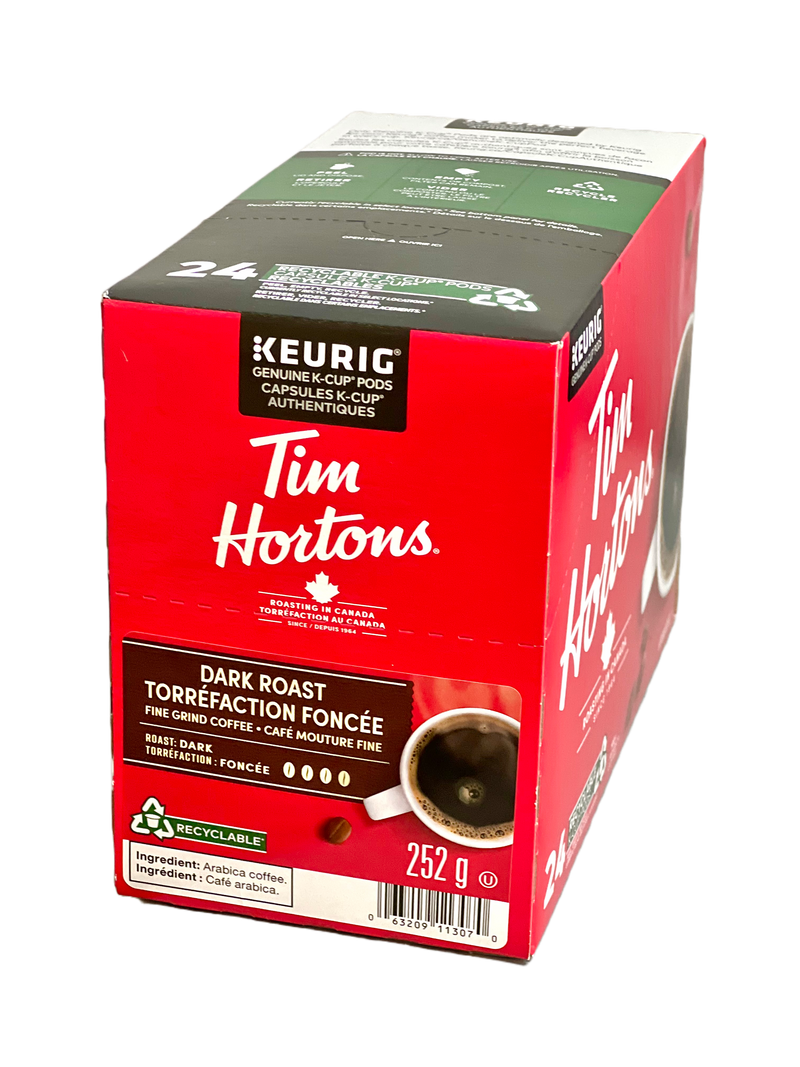 Tim Hortons Dark Roast Coffee K Cup 24 CT