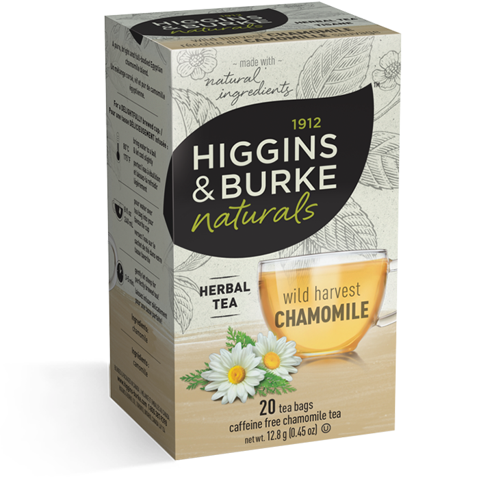 Higgins & Burke Wild Harvest Chamomile Herbal Tea 20's