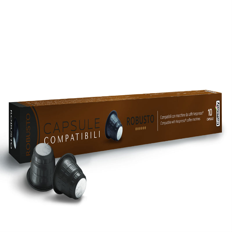 Caffitaly Robusto Nespresso Compatible Capsules