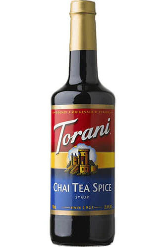 Torani Chai Tea Spice Syrup 750mL