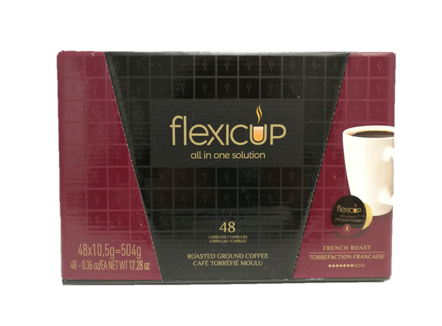 Flexicup French Roast Coffee Capsules 48CT