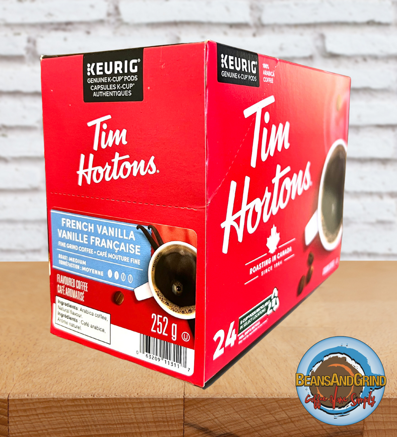 Tim Hortons French Vanilla Coffee K Cups 24 CT