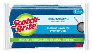 Scotch-Brite No Scratch Scrub Sponge - 9 Pack