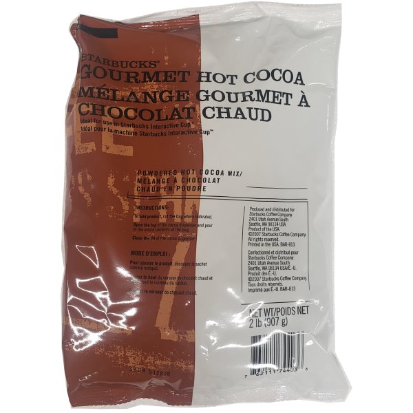 Starbucks Gourmet Hot Cocoa Mix 2LB