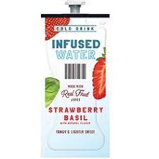 Flavia Strawberry Basil Infused Water 100 Ct