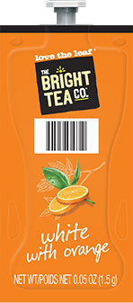 Flavia Bright Tea White With Orange 100ct