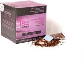 Tea Squared Lavender Rooibos  Pyramid Tea Bags 12ct