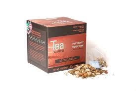 Tea Squared Pure Energy Pyramid Tea Bags 12ct